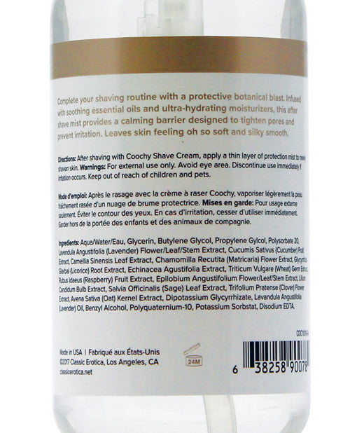 COOCHY After Shave Protection Mist - 4 oz