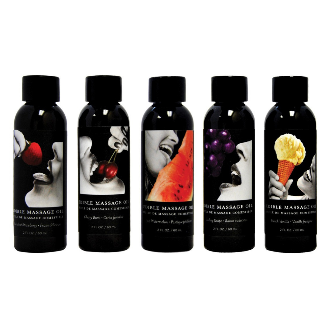 Aceite para Masajes Comestible Orgánico - 2 oz