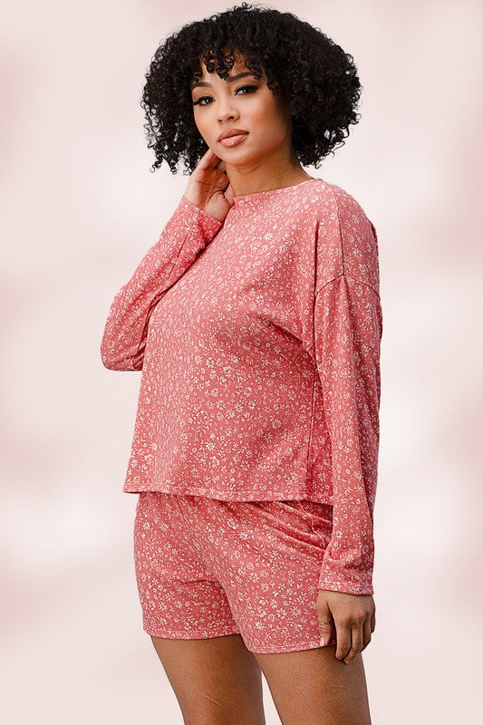 Ditsy PJ Lounge Set