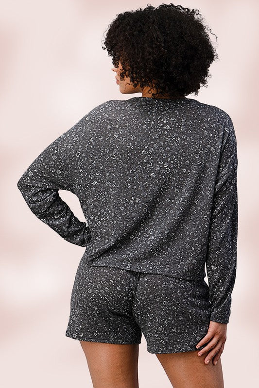 Ditsy PJ Lounge Set