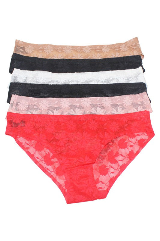 Panty Encaje Floral