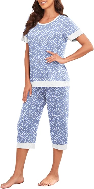 Polka Dot Capri PJ