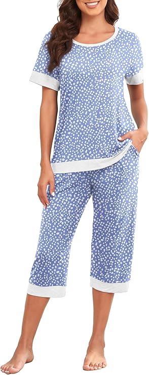 Polka Dot Capri PJ