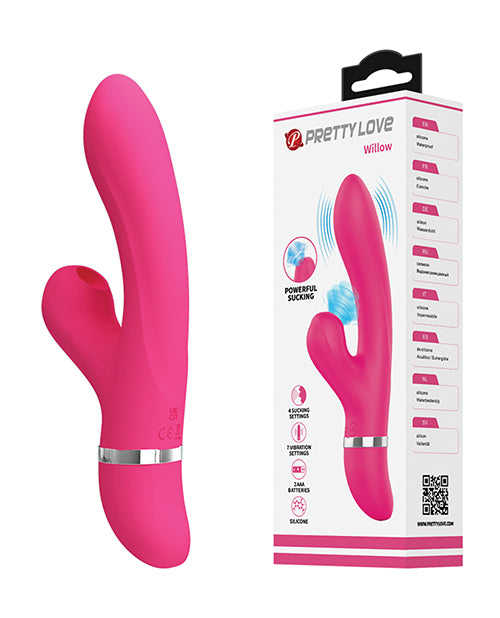 Vibrador Willow con succión