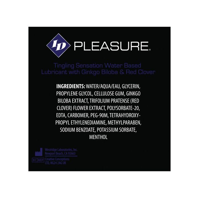 ID Pleasure Lubricante Hormigueante