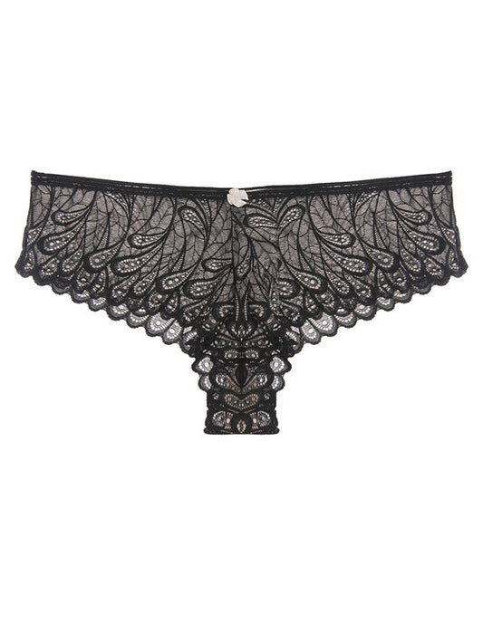 Plus Size Floral Boyshort Panty