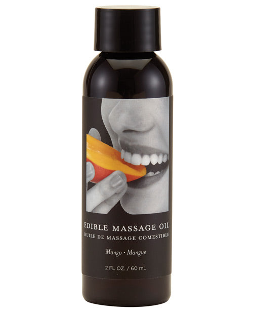 Aceite para Masajes Comestible Orgánico - 2 oz