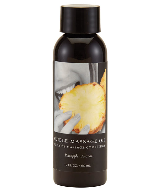 Aceite para Masajes Comestible Orgánico - 2 oz