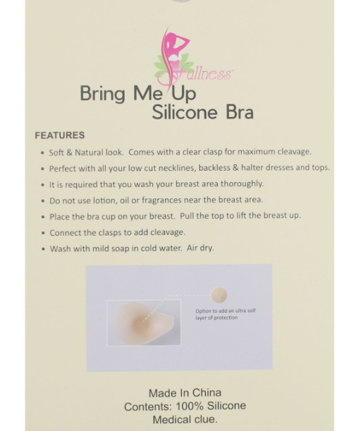 Bring me Up Bra - Copas de Silicon