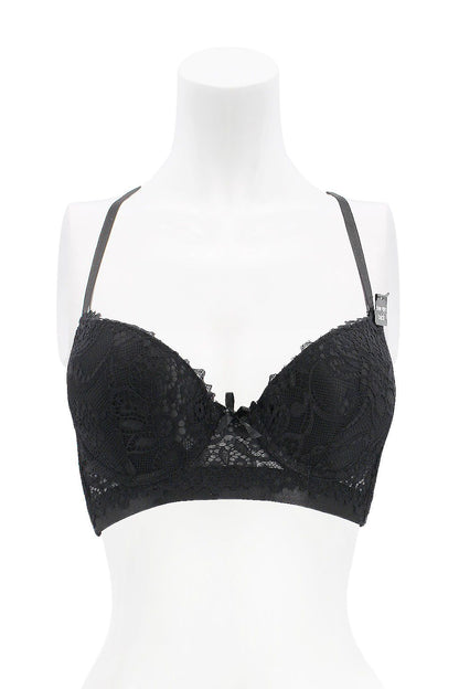 Kathy Ireland Blk Lace Bra