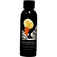 Aceite para Masajes Comestible Orgánico - 2 oz