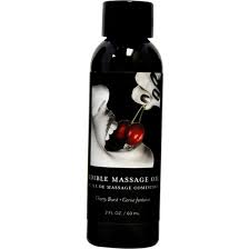 Aceite para Masajes Comestible Orgánico - 2 oz